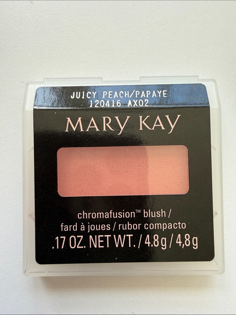 🔥Mary Kay Chromafusion Blush in Juicy Peach 🍑 NWOB NEW